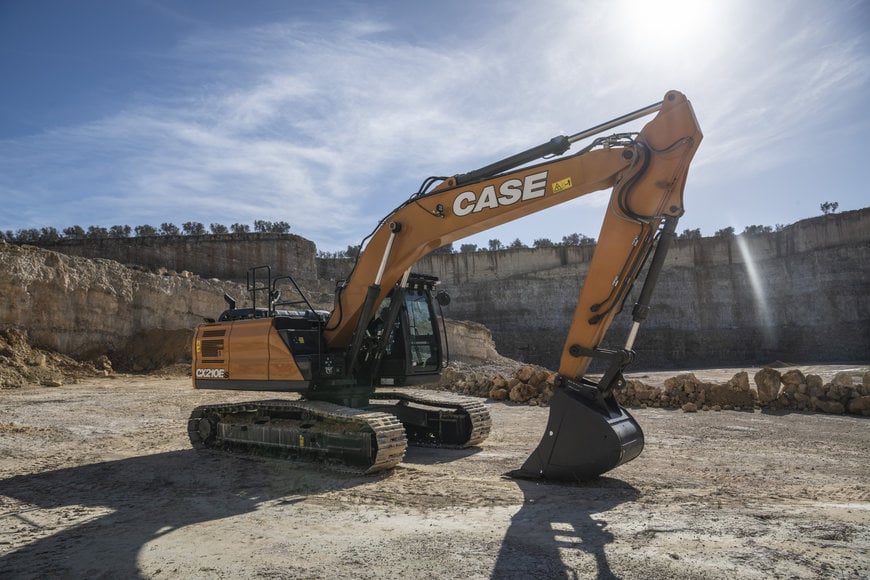 CASE lanserar den nya 20-tons bandgrävaren CX210E-S 